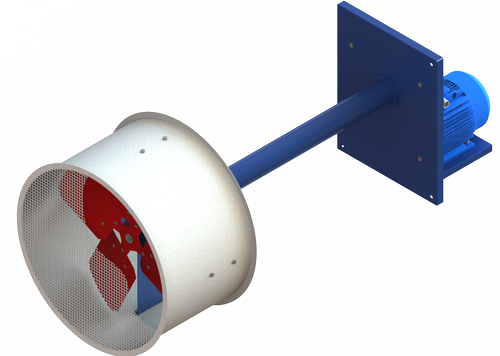 Вентилятор AVF-335 осевой 
