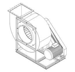 Вентилятор ВР 9-55-10 радиальный 